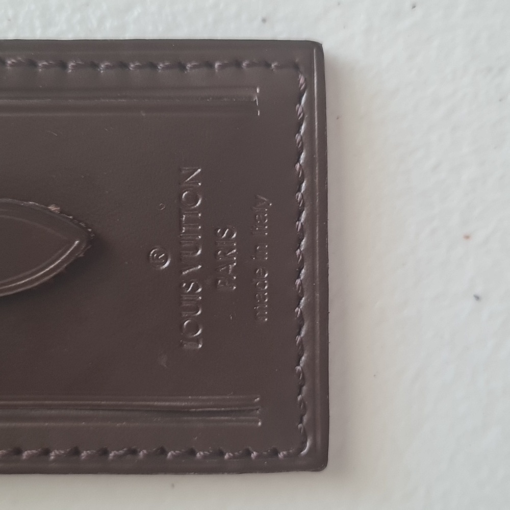 LOUIS VUITTON LUGGAGE TAG - Picture 3 of 17